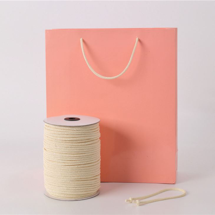 Spot high - quality environmental protection paper rope tag rope toys needle through paper rope tied tie bag Shouwan Dai Y026